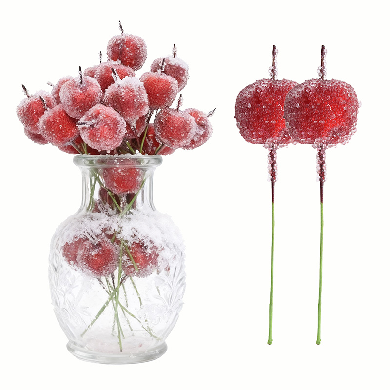 Christmas Wreath Fake - 10/30/50 Stück künstliche Weihnachtsbeeren Mini gefälschte