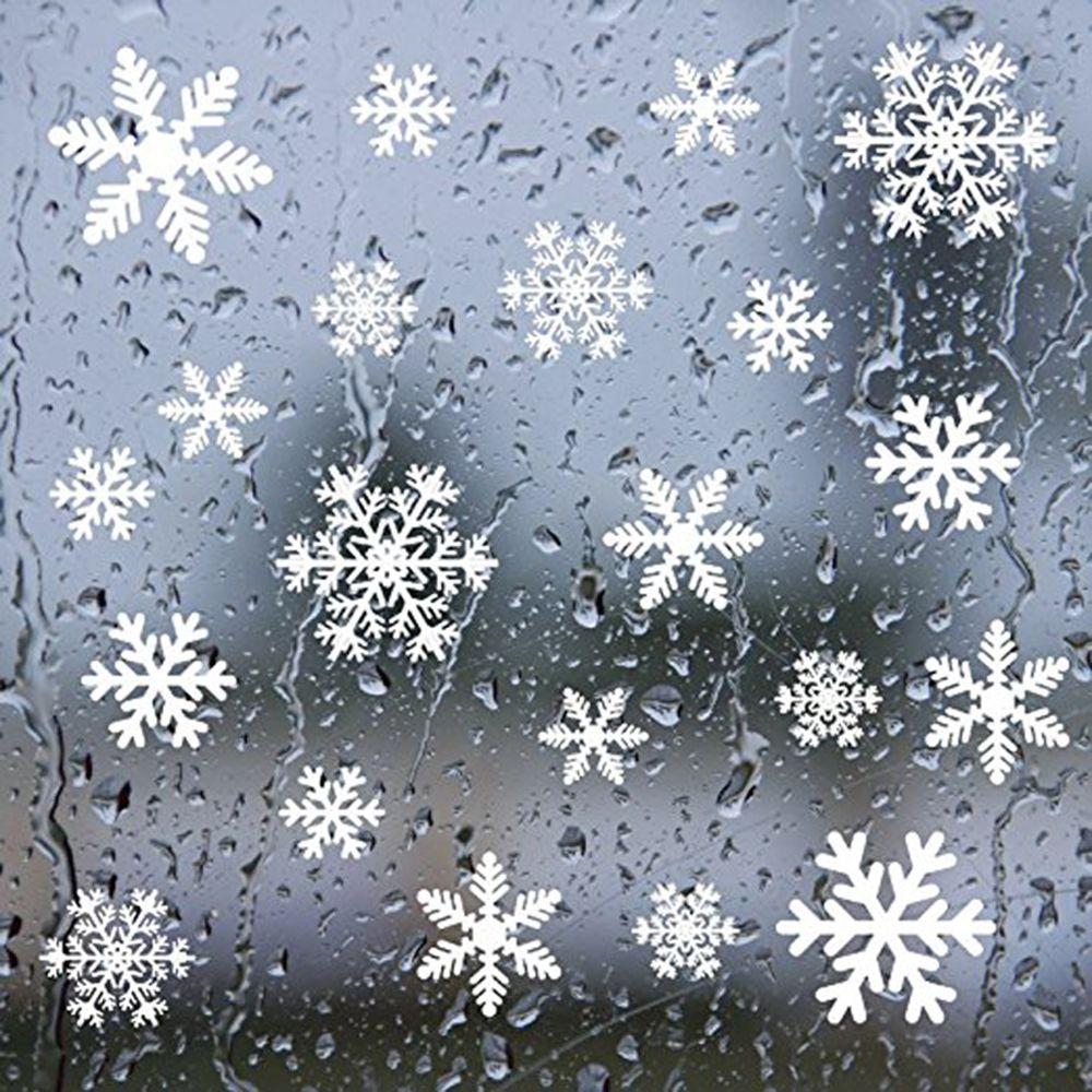Snowflake Window Decal - 27/38PCS Geschenk Weihnachten Festival Liefert Home