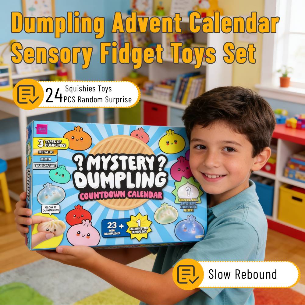 Advent Calendar Gift - 24-Tage-Adventskalender 2026 Sensorisches Fidget-Set mit 24