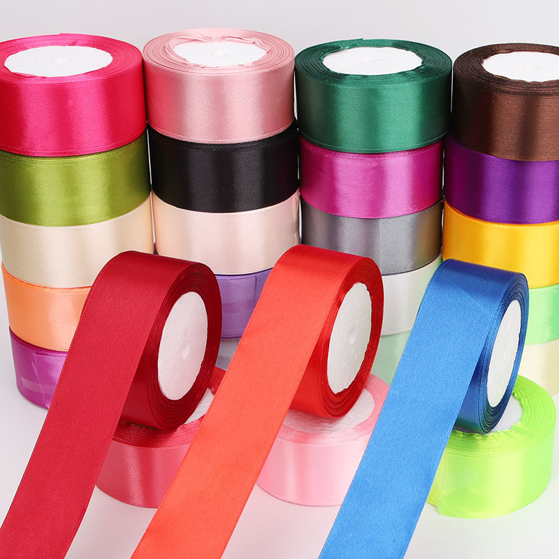 Ribbon Bow Gift - 1 Rolle Satinband 4 cm 25