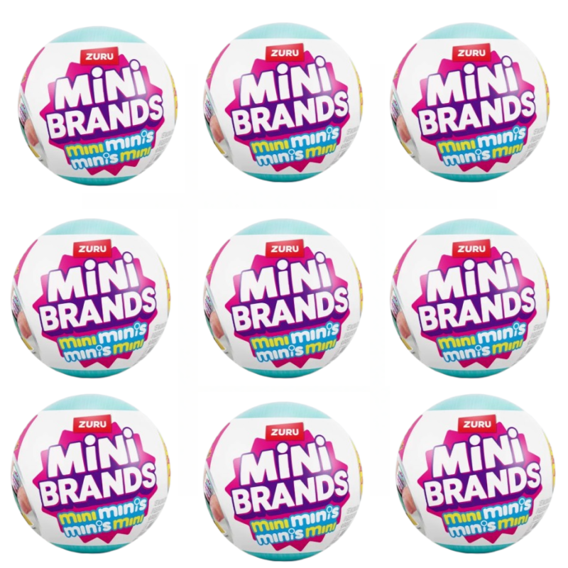 Ornament Ball Set - 2026 Zuru Mini Brand Überraschungs-Kühlschrankball Mysteriöses