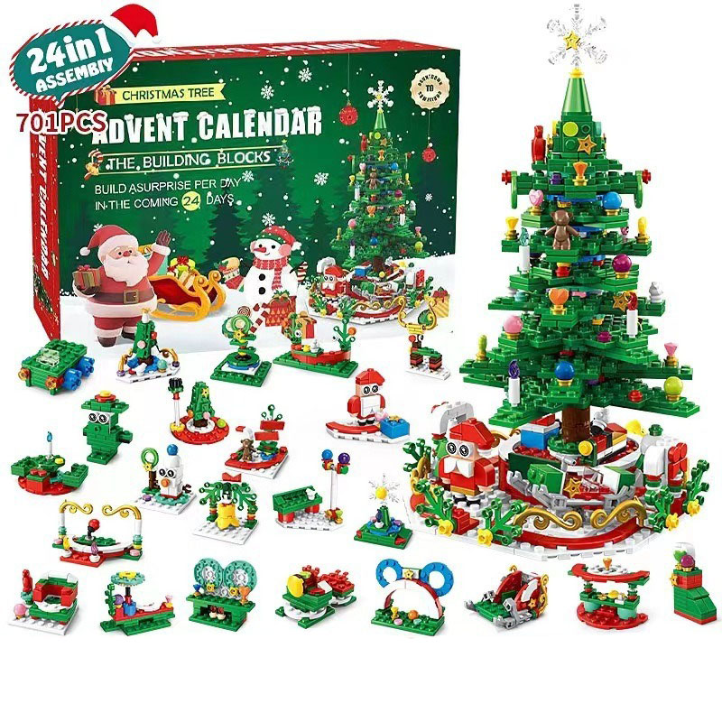 Advent Calendar Gift - Heiße Weihnachten Serie Adventskalender Geschenkbox 24