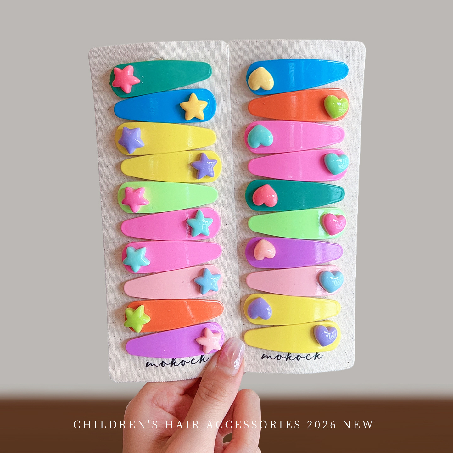 Ornament Ball Set - 10 Stück/Set Neue koreanische Macaron-farbene Herz-,