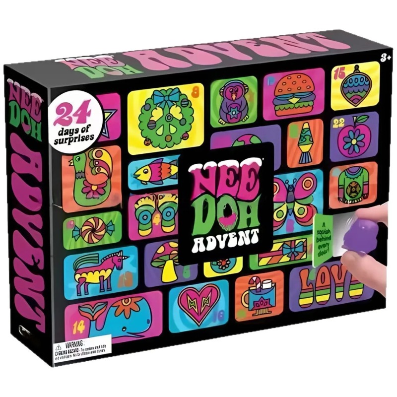 Advent Calendar Gift - Überraschungs-Blindbox Needoh Adventskalender Geschenk für Kinder