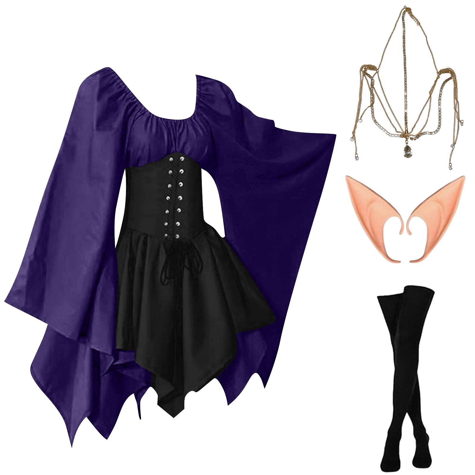 Halloween Cosplay Palace Victo – Elf Costume Christmas Bewertung und Preis