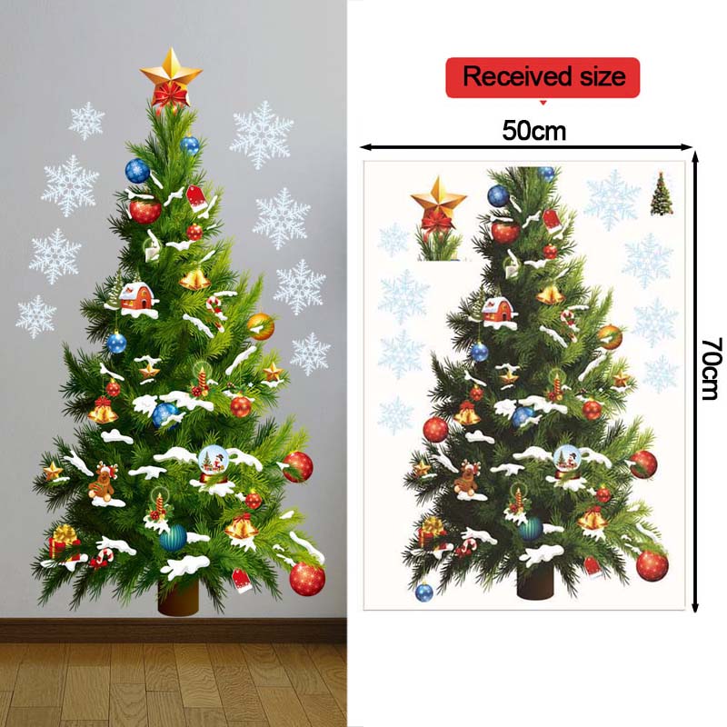 Weihnachten Baum Wand Aufklebe – Snowflake Window Decal Bewertung und Preis