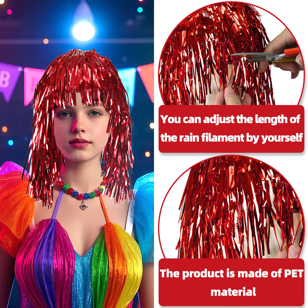 Cosplay Disco-Perücke Folien-G – Tinsel Garland Decoration Bewertung und Preis