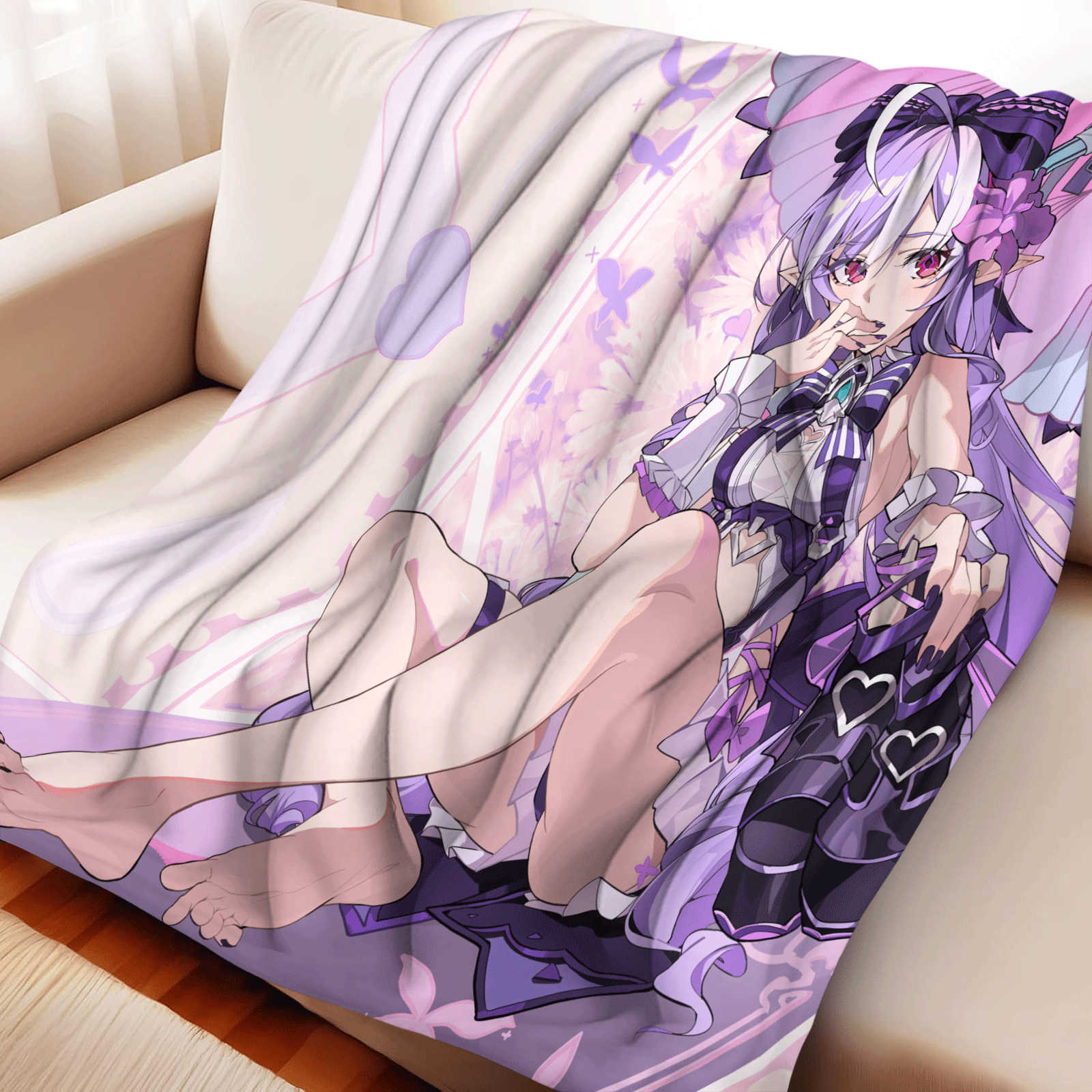 Cartoon Zenless Zone Zero Flan – Christmas Throw Blanket Bewertung und Preis