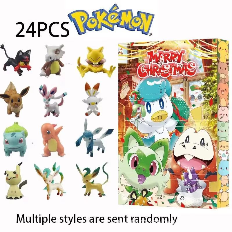 Pokemon 24 Tage Weihnachten Co – Advent Calendar Gift Bewertung und Preis