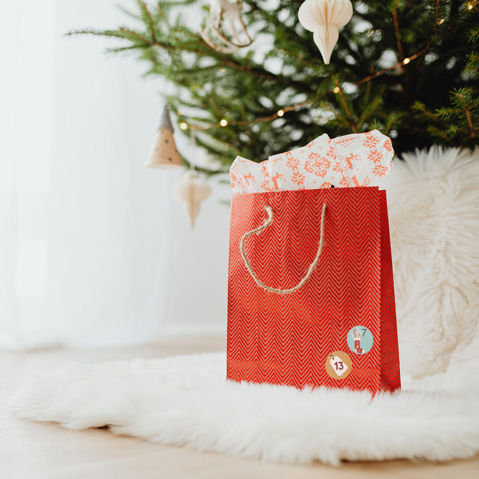 10 Blatt Weihnachtsdekoration, – Advent Calendar Gift Bewertung und Preis