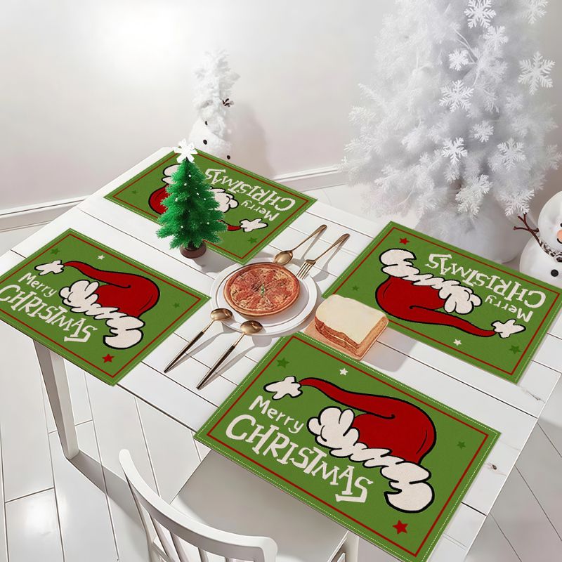VIKAMA Niedliche Cartoon-Weihn – Christmas Table Runner Bewertung und Preis