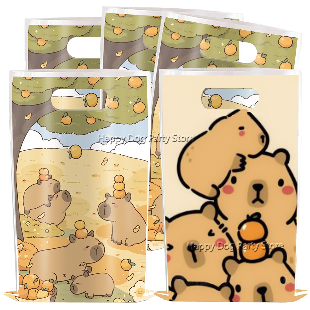 Cartoon Capybara Party Supplie – Gift Box Wrap Set Bewertung und Preis