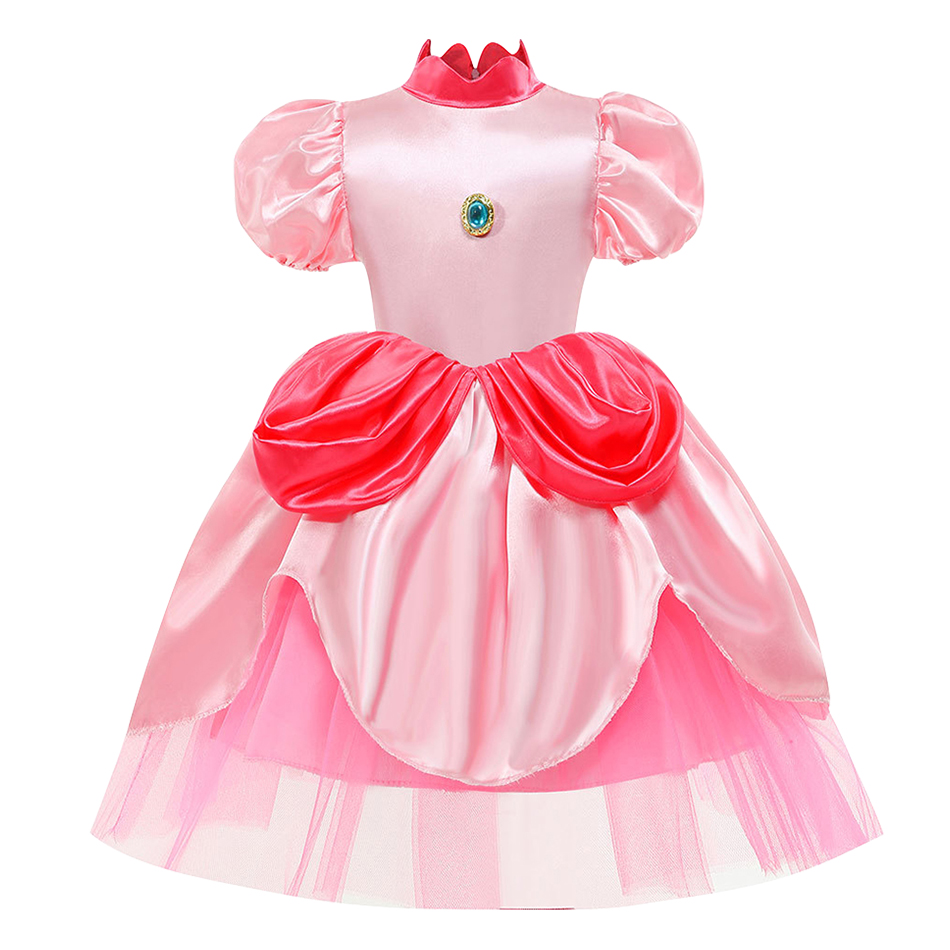 2026 Sommer Mädchen Rosa Pfirs – Elf Costume Christmas Bewertung und Preis