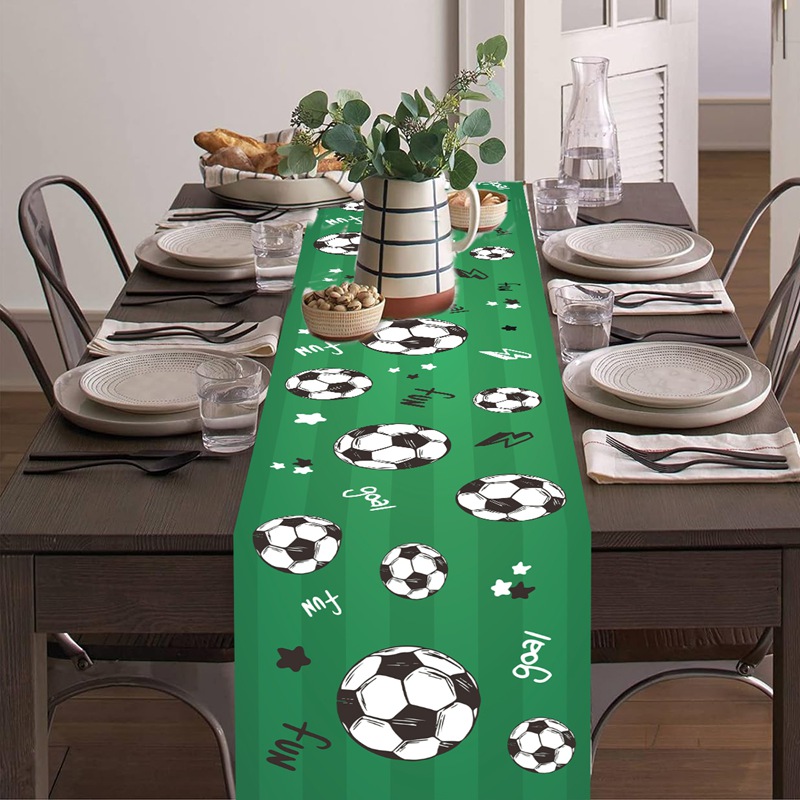 1pc Fußball/Fußball Party Tisc – Christmas Table Runner Bewertung und Preis