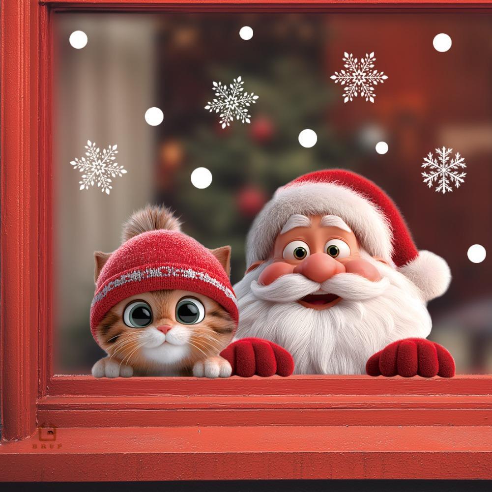 2 Stück Weihnachts-Fensteraufk – Snowflake Window Decal Bewertung und Preis