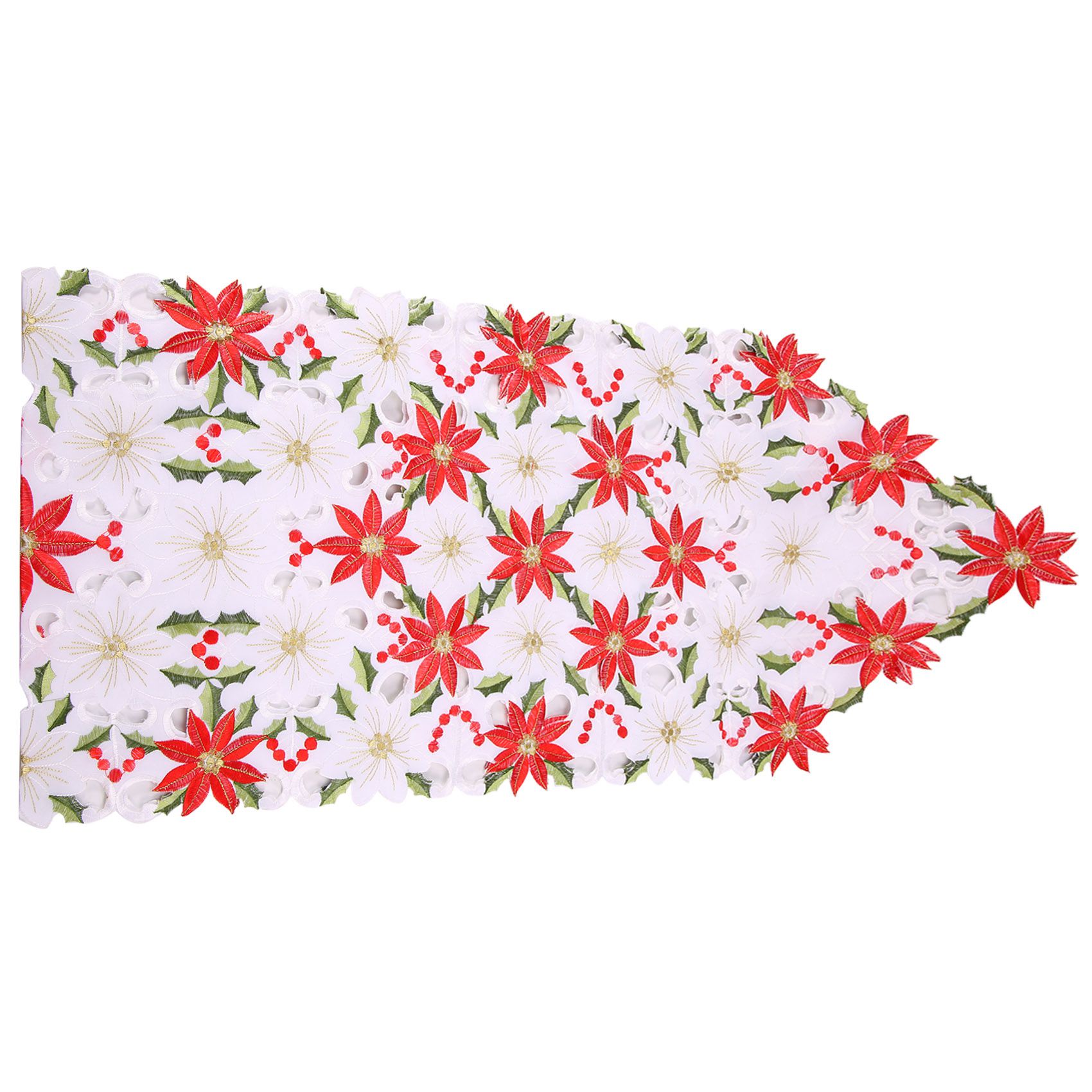 Weihnachtsbestickter Tischläuf – Christmas Table Runner Bewertung und Preis