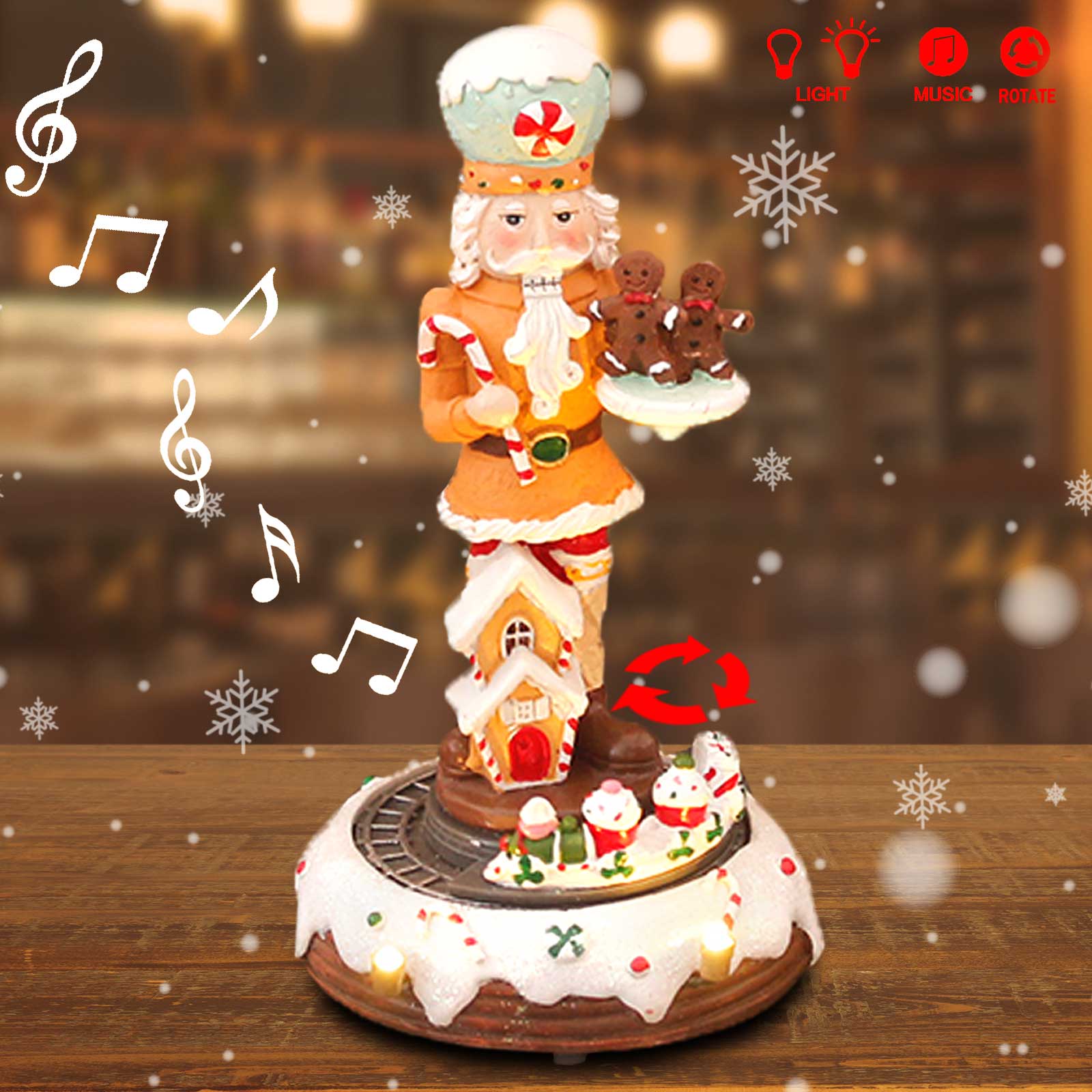 Weihnachts-Lebkuchen-Nussknack – Nutcracker Figurine Bewertung und Preis
