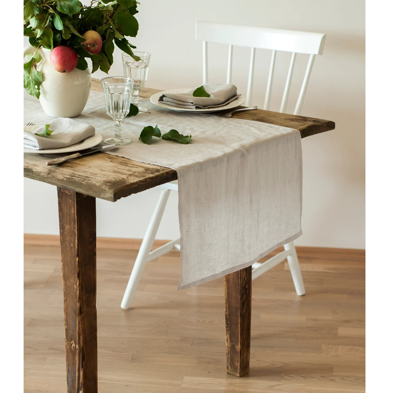 100% Leinen Steingewaschener T – Christmas Table Runner Bewertung und Preis