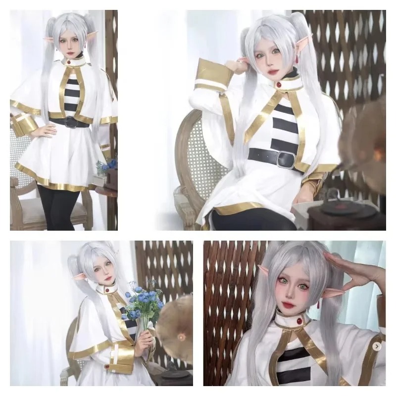 Sousou No Frieren Anime Cospla – Elf Costume Christmas Bewertung und Preis